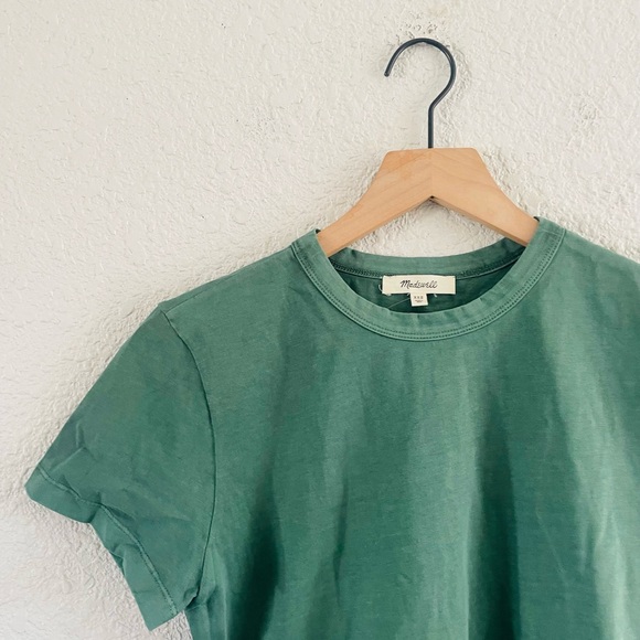 Madewell The Perfect Crewneck Tee in Allday Jersey Cotton NWT - Picture 6 of 9